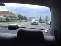 Roller in the distance